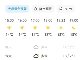 廊坊德归天气预警，明日气温骤降，注意防风防寒
