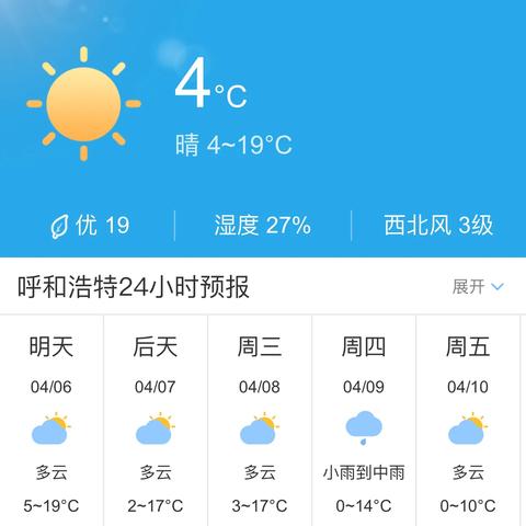 明日天气预报24小时，晴雨冷暖，尽在掌握
